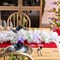 Set of 4 6ft/9ft Pre-Lit Snow Flocked White Pine Christmas Garland,with Warm White/Multi-color G15 Globe LED Lights and Timer, 8 Function